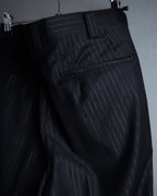 "BALENCIAGA" Chalk stripe pattern long silhouette set up