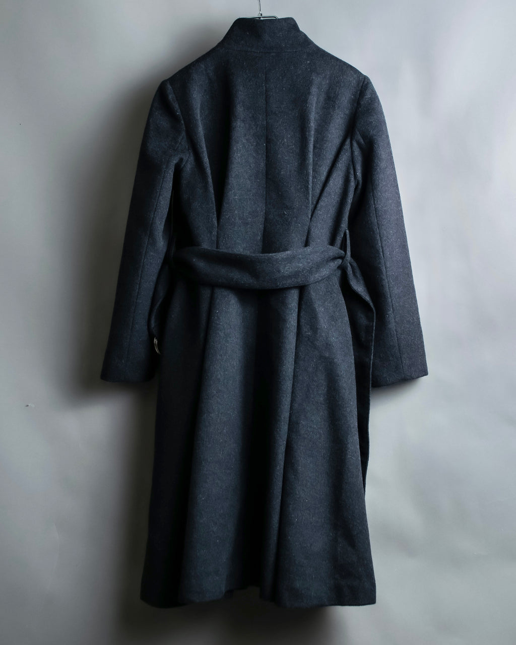 "RUIRUE BOUTIQUE" Shawl collar flare silhouette coat