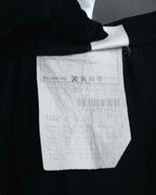 "GIORGIO ARMANI" 90’s Minimalist straight-leg virgin wool slacks