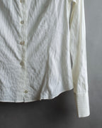 "GIORGIO ARMANI" Delicate striped white shirt