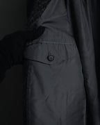 Abrigo de mezcla de mohair de doble botonadura de los años 90 de Christian Dior MONSIEUR