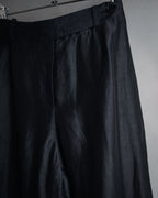 “EMPORIO ARMANI” 90’s-00’s Fluid wide trousers