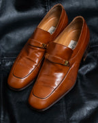“CELINE” triomphe belt designed loafers