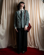 "GIORGIO ARMANI" Waffle knit silk necktie