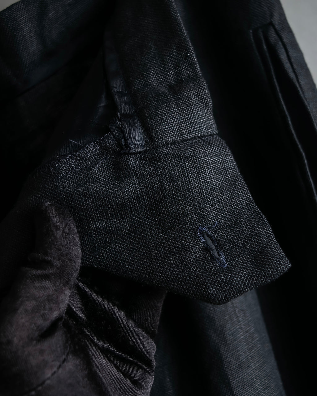 "Vintage beautiful wrinkles wide slacks"