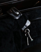 "BALENCIAGA" Patine leather briefcase bag