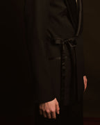 –SPECIAL– "LOEWE"2010’s-20’s wrap-front shawl collar tuxedo jacket