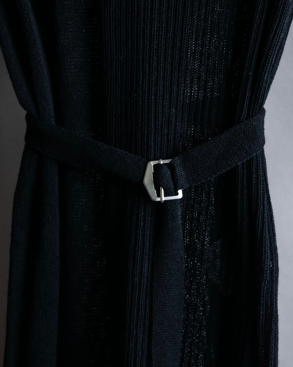 "YOHJI YAMAMOTO FEMME" 13SS Belted sleeveless long dress