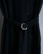 "YOHJI YAMAMOTO FEMME" 13SS Belted sleeveless long dress