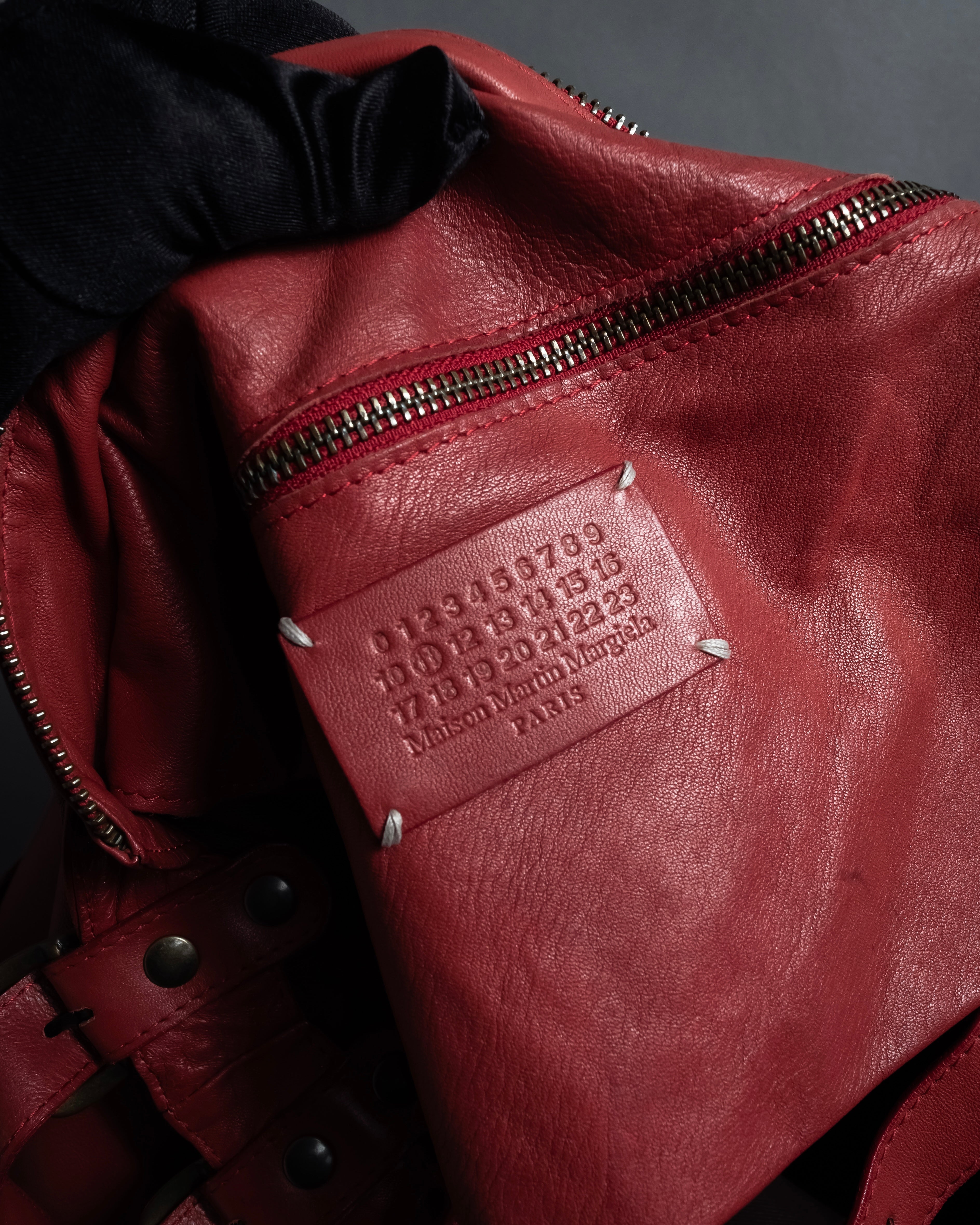 -SPECIAL- "Maison Martin Margiela"
 00'sLate period-13's Double strap design large shoulder bag