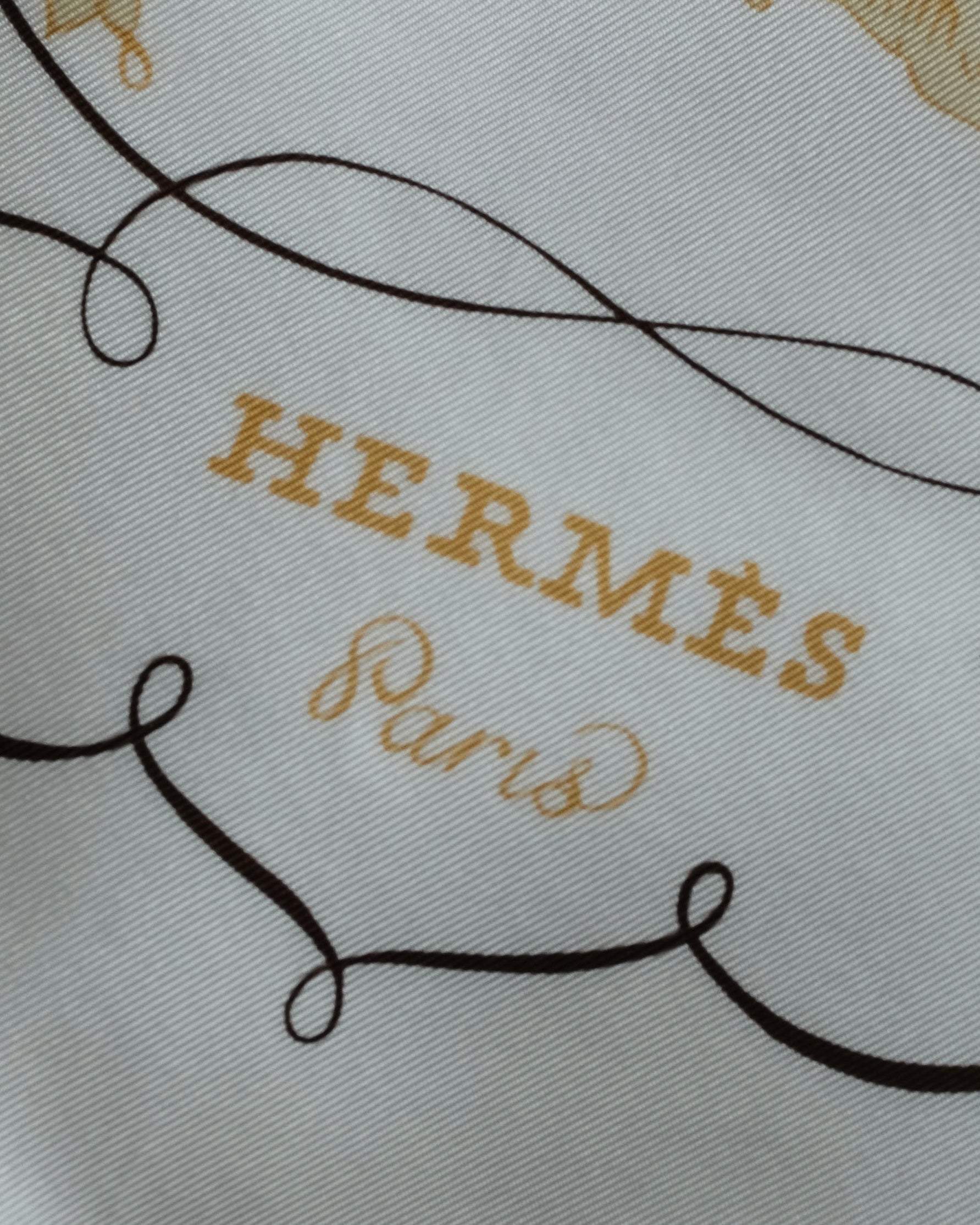 "HERMES" LART DECRIRE Carré  90 silk scarf