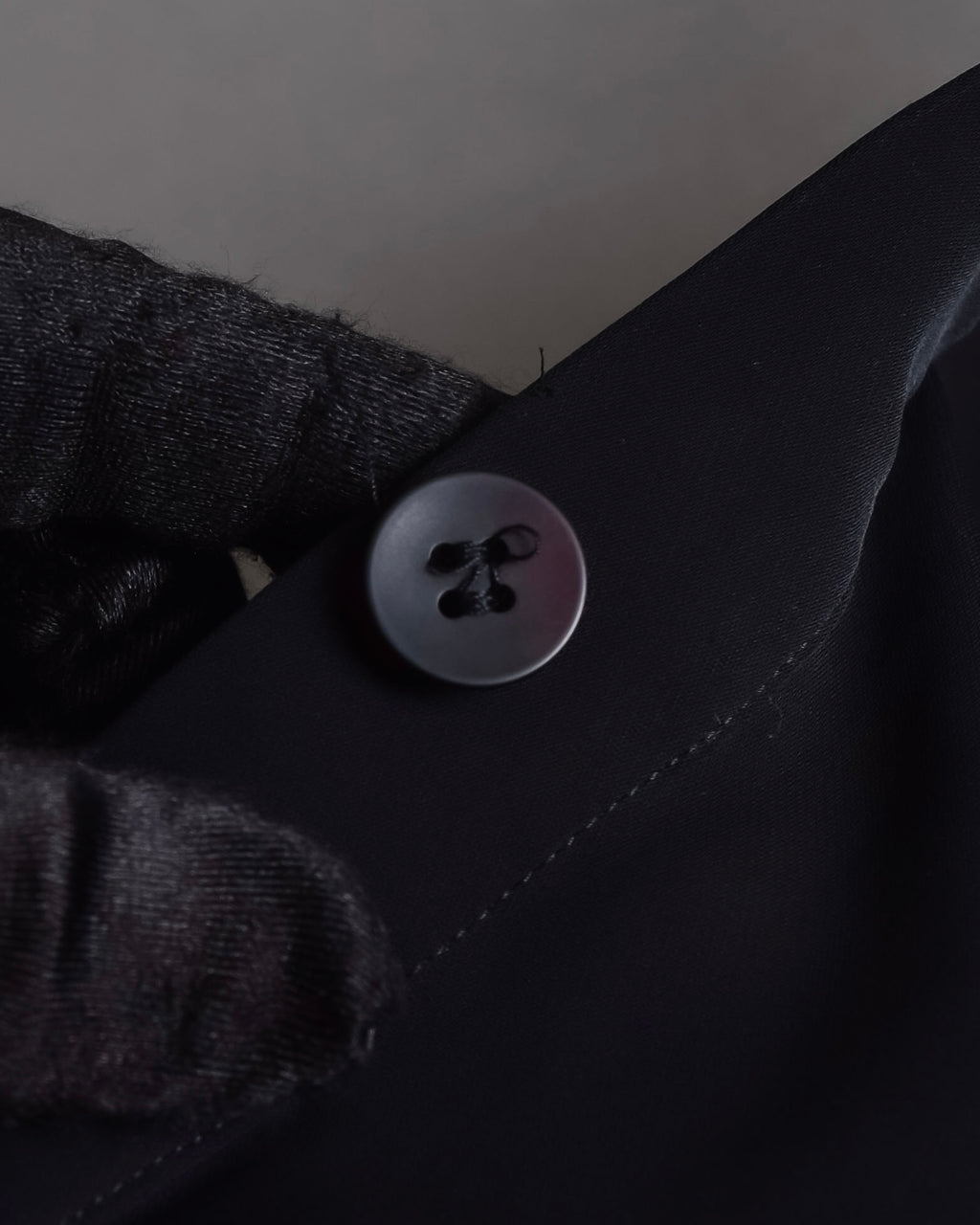 "ISSEY MIYAKE" Organic cutout fringe wrap skirt