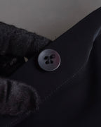 "ISSEY MIYAKE" Organic cutout fringe wrap skirt