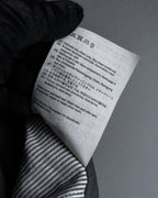 "Acne Studios" Button fly design wide straight slacks