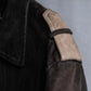 "ARMANI COLLEZIONI" Military detail elbow patch zip-up jacket