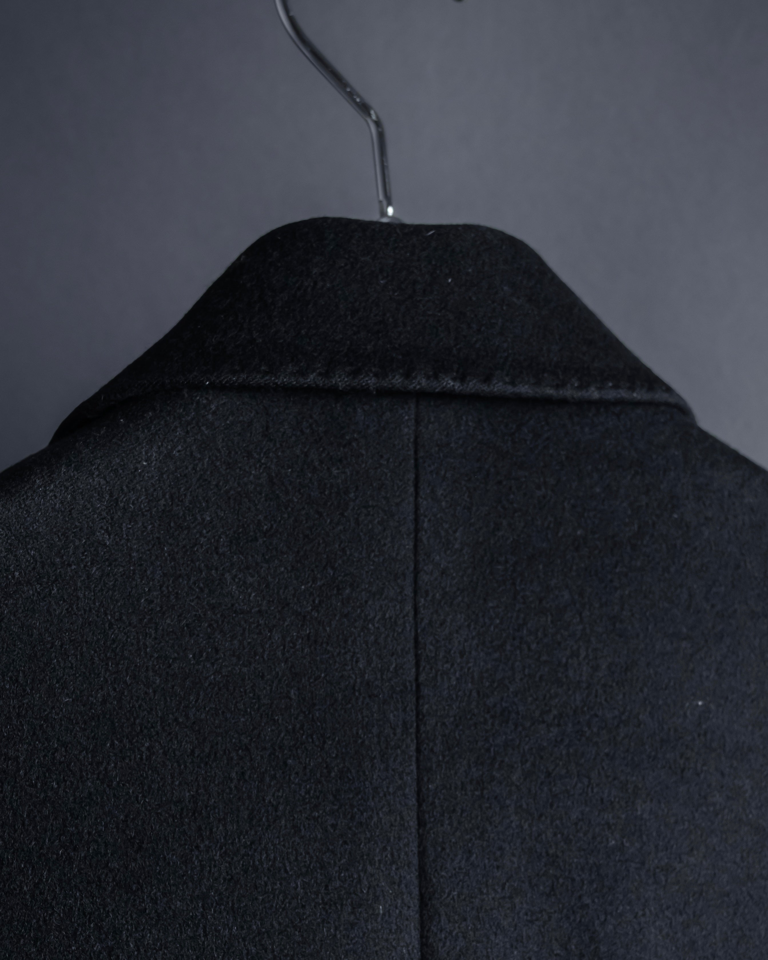 "PIERRE BALMAIN" Classic tailoring 100% cashmere chester coat