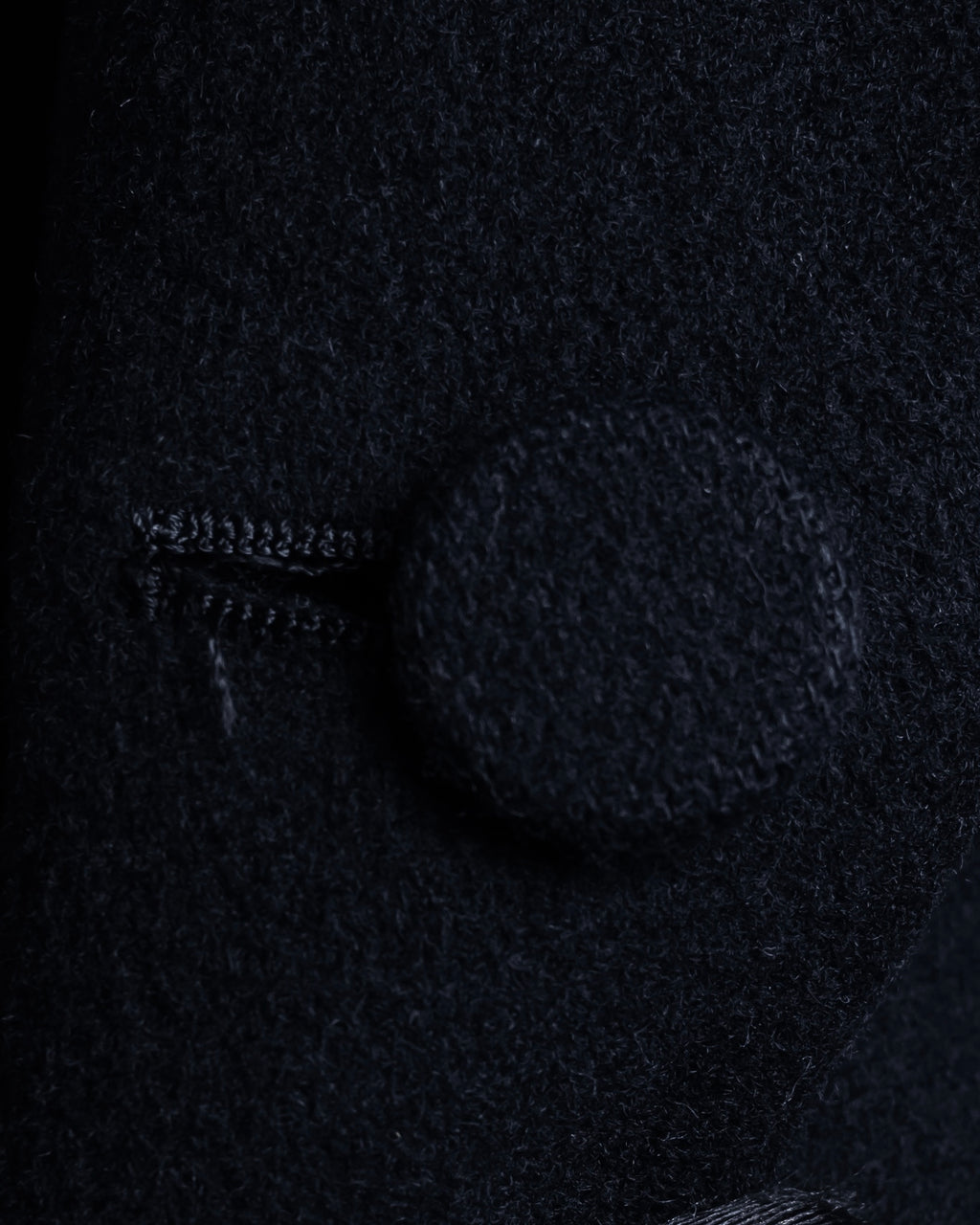 -SPECIAL- "JEAN PAUL GAULTIER"
 90's-00's Waist shape A-line silhouette black color super long coat