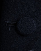 -SPECIAL- "JEAN PAUL GAULTIER"
 90's-00's Waist shape A-line silhouette black color super long coat