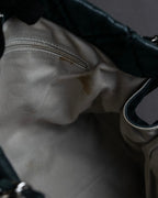 "CHANEL" Karl Lagerfeld design Matelasse chain Black shoulder bag