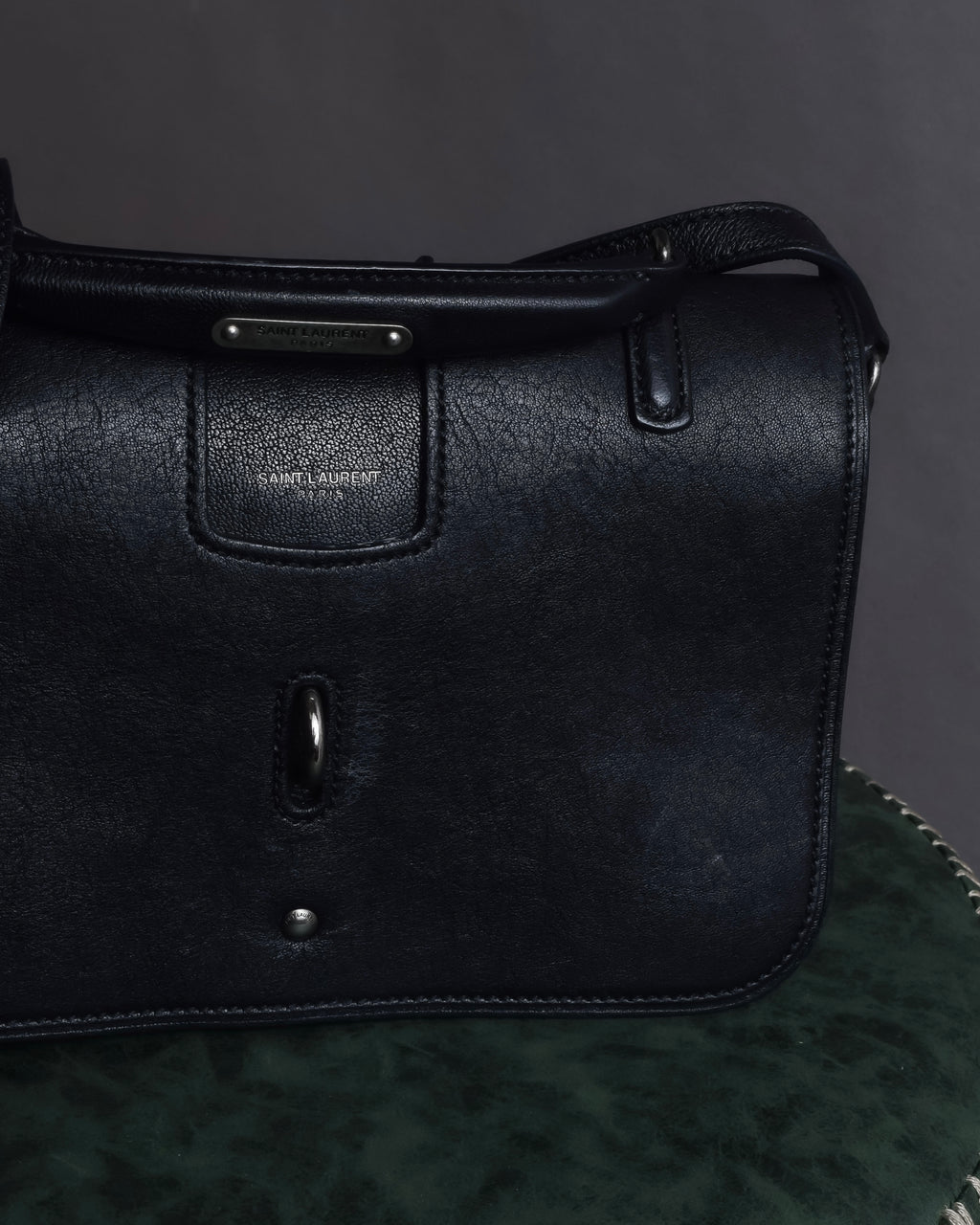 "Saint Laurent" Charlotte leather messenger bag