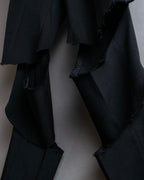 "COMME des GARCONS HOMME PLUS" 19SS Cut-off design slacks