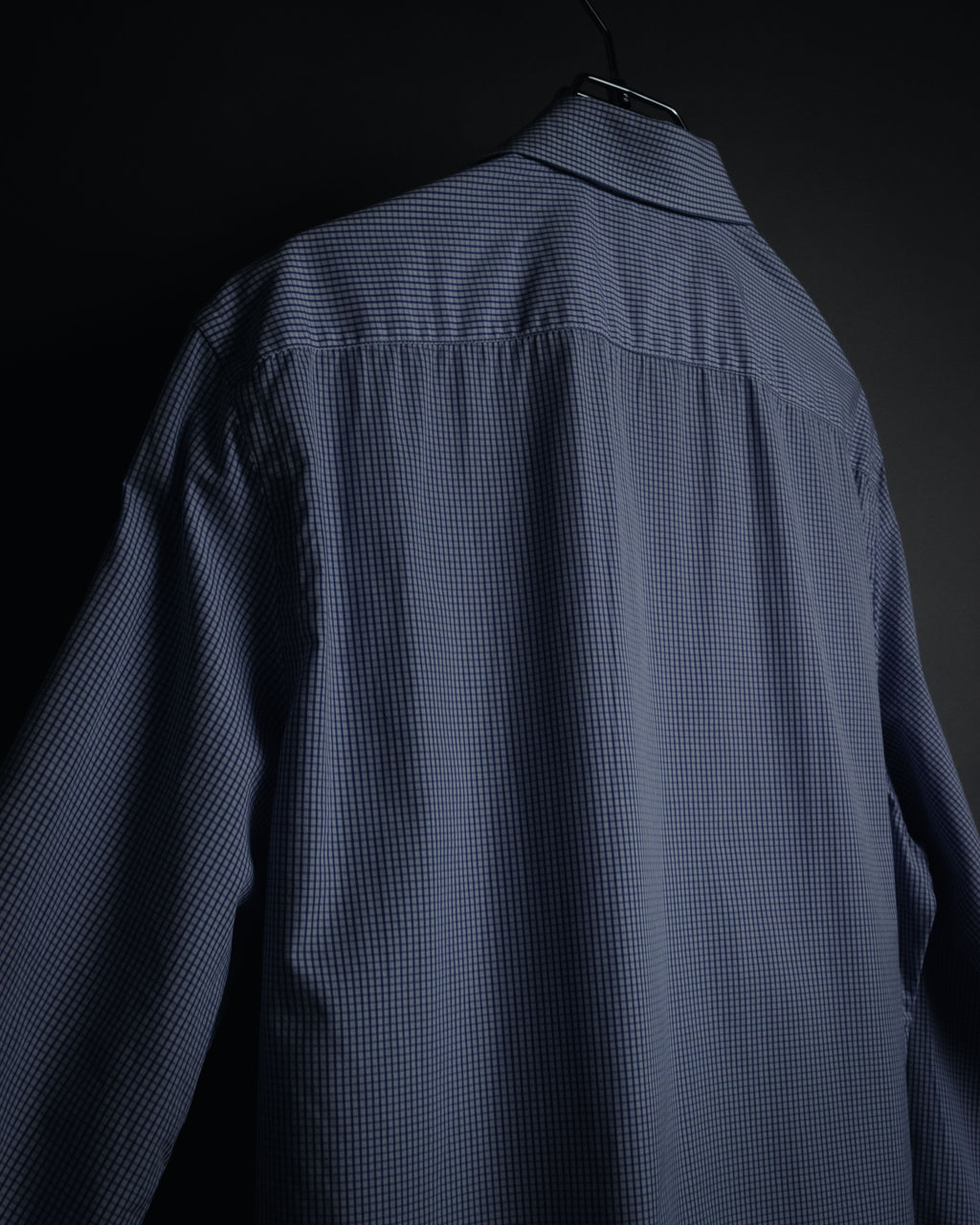 "PRADA" 2014 Micro check modern dress shirt