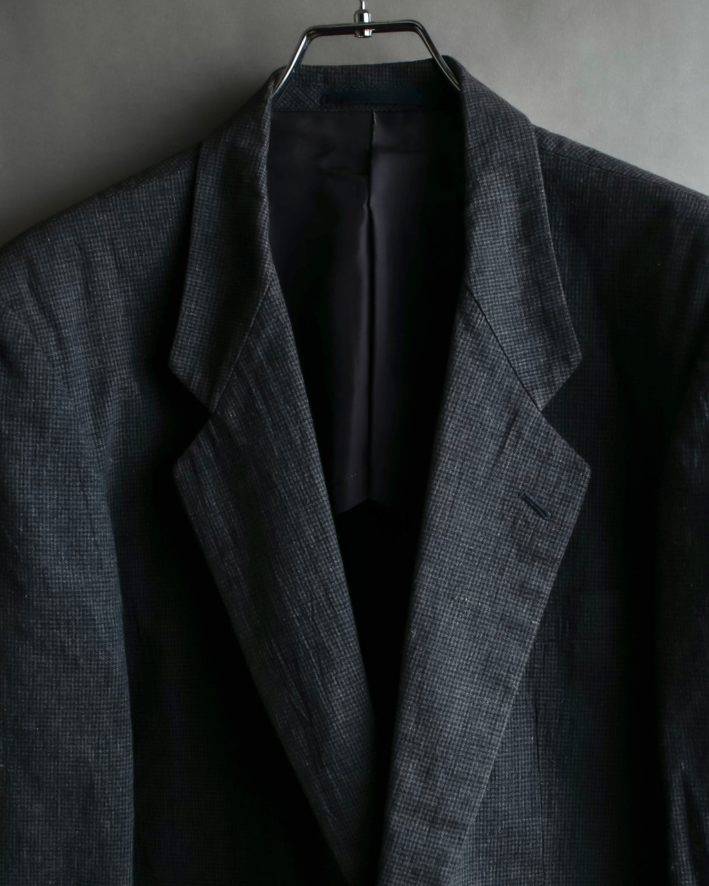 "COMME des GARCONS HOMME" 03SS fine all-over pattern cotton tailored jacket