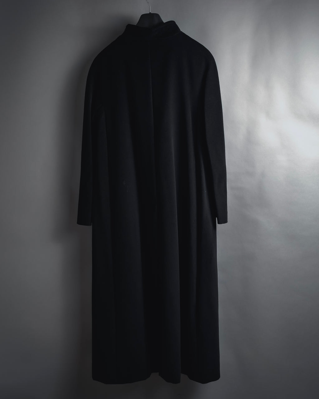 "Max Mara" 90’s-00’s Stand collar belted coat