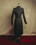 "Bottega Veneta" 90's-00's Sculptural tailored long coat
