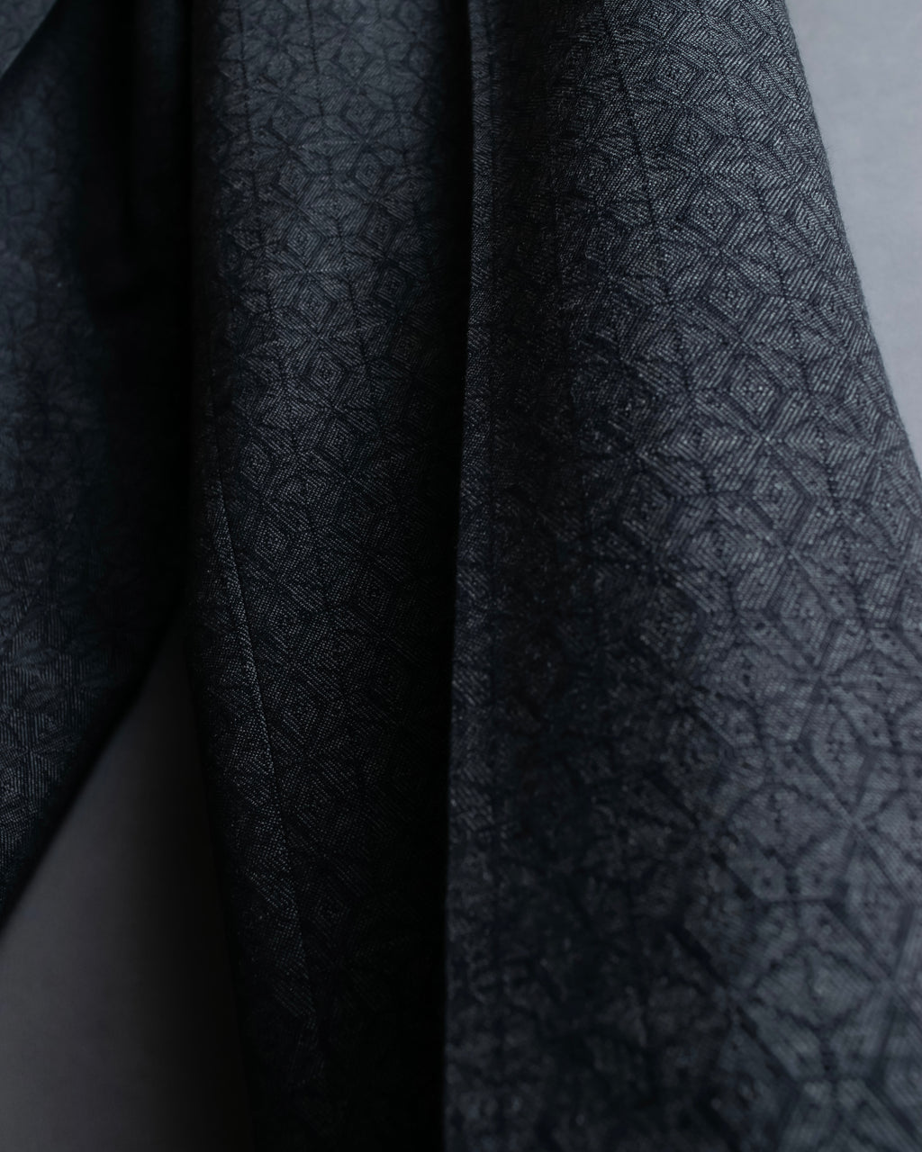 "Maison Martin Margiela" Geometric pattern high waist slim slacks