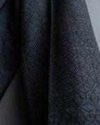 "Maison Martin Margiela" Geometric pattern high waist slim slacks