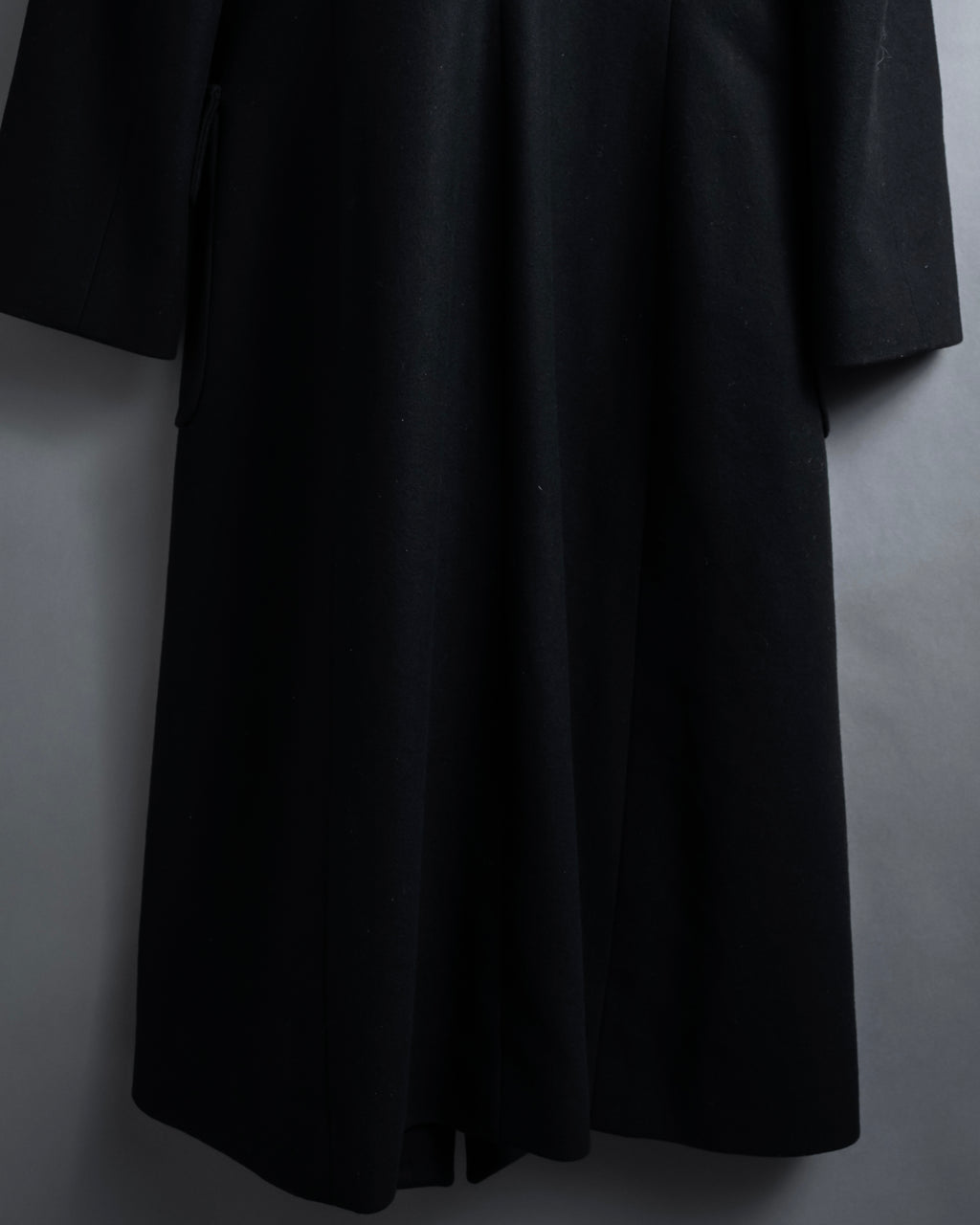 -SPECIAL- "CELINE" 1997-04's Michael Kors period minimal detail long chester coat