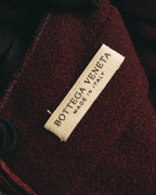 “BOTTEGA VENETA” 10’s Sculptural flutter sleeve wool dress