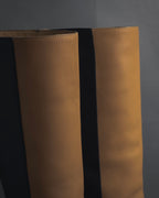 "MM6 Maison Margiela" Bicolour leather long boots