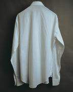 "Dior" 00's Pleated-front dress shirt