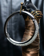 "Christian Dior" Crystal studded bangle