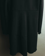 “VALENTINO” 2015-2018 Draped ruffle long coat
