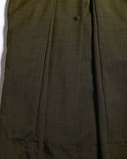 Henrik Vibskov/ Big Collar Short Sleeves Designed Shaped One Piece Khaki