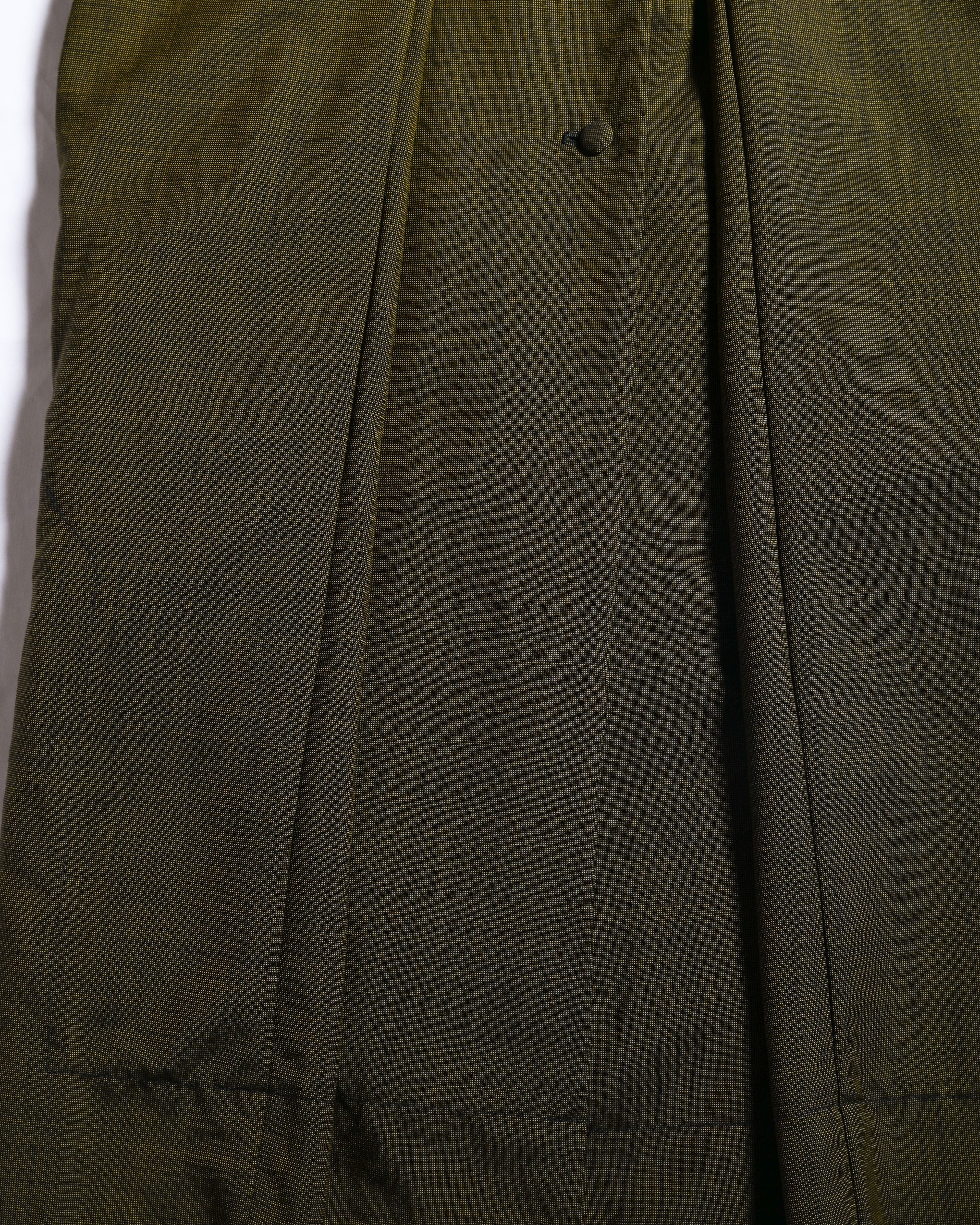 Henrik Vibskov/ Big Collar Short Sleeves Designed Shaped One Piece Khaki