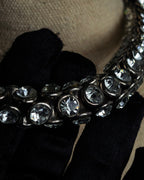 "DRIES VAN NOTTEN" 2022's Double crystal detail magnetic choker