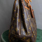 "LOUIS VUITTON" Deauville monogram pattern boston hand bag