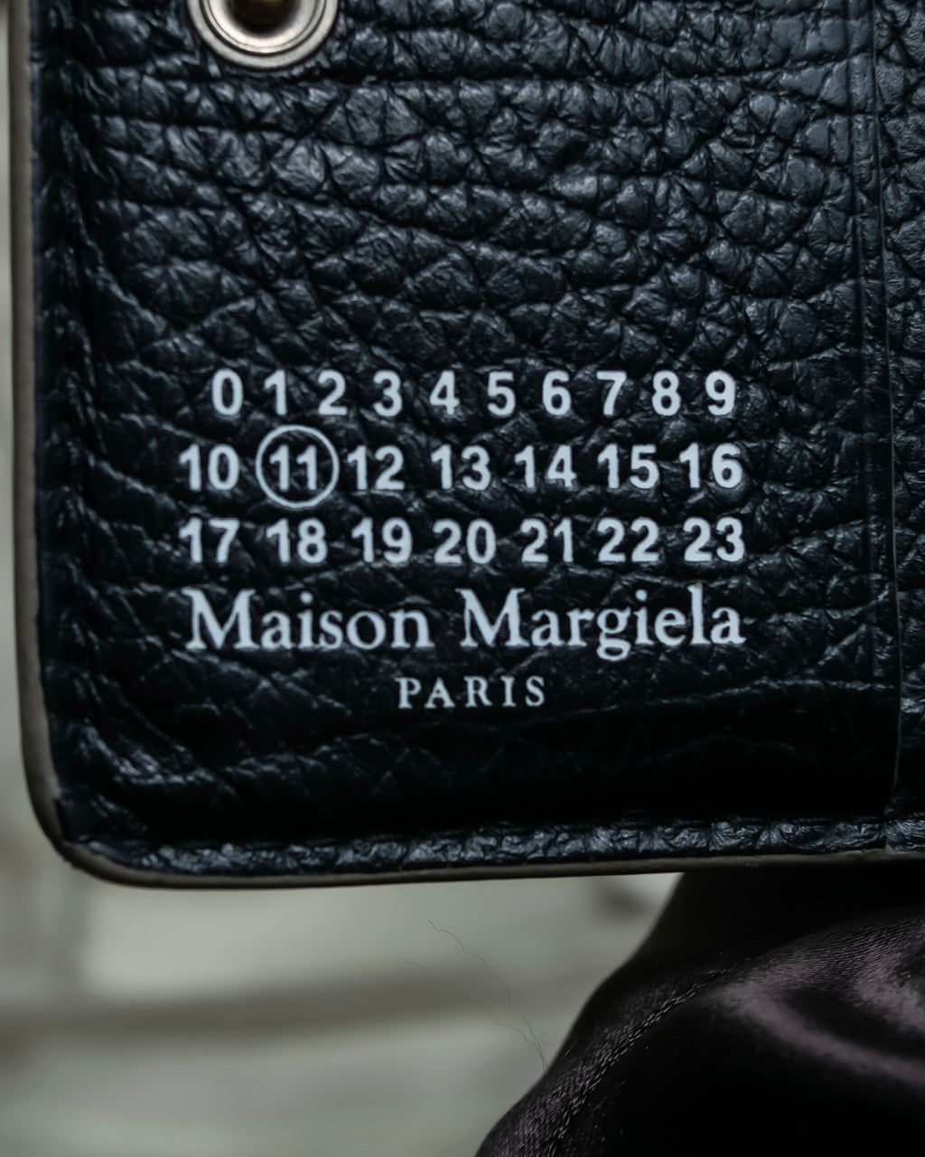 "Maison Margiela" 2020ss Splash Paint Leather Wallet