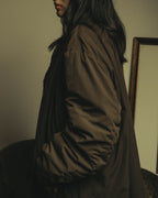 -SPECIAL- "ISSEY MIYAKE MEN" 80's Sculptural padded parachute long coat