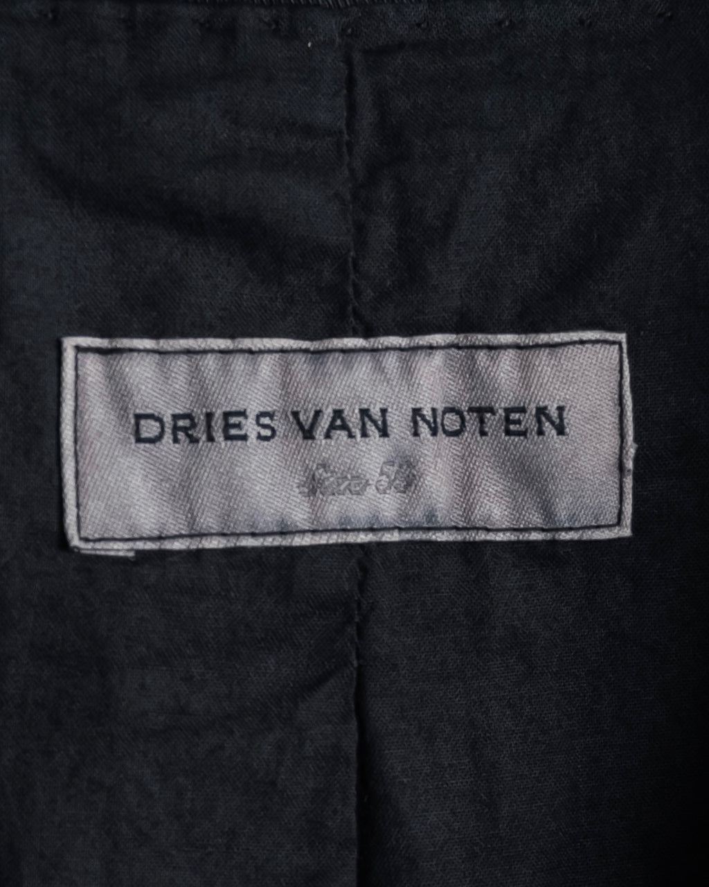 "DRIES VAN NOTTEN" Beautiful faded tailored jacket