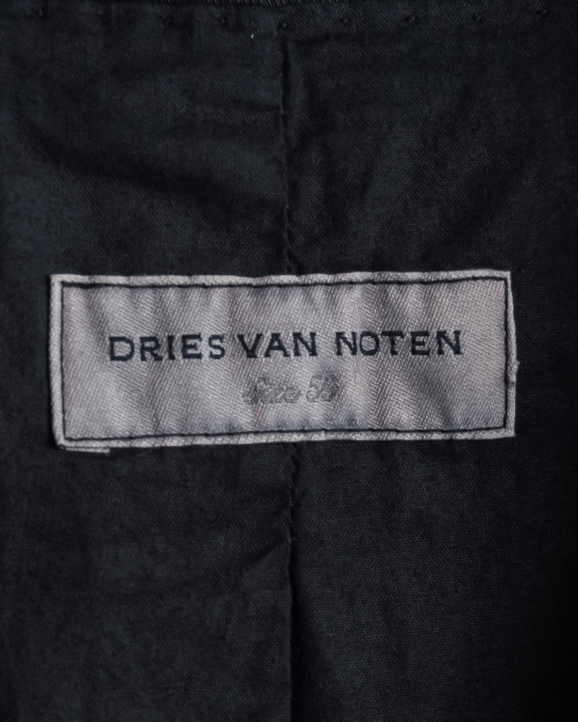 "DRIES VAN NOTTEN" Beautiful faded tailored jacket