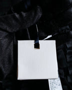 "S Max Mara" Tiered frill design belted dress