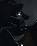 "BALENCIAGA" 2013 Autumn/Winter Padlock All Afternoon Structured Leather Bag