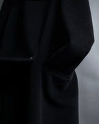 "Max Mara" 90's Asymmetrical front long chester coat