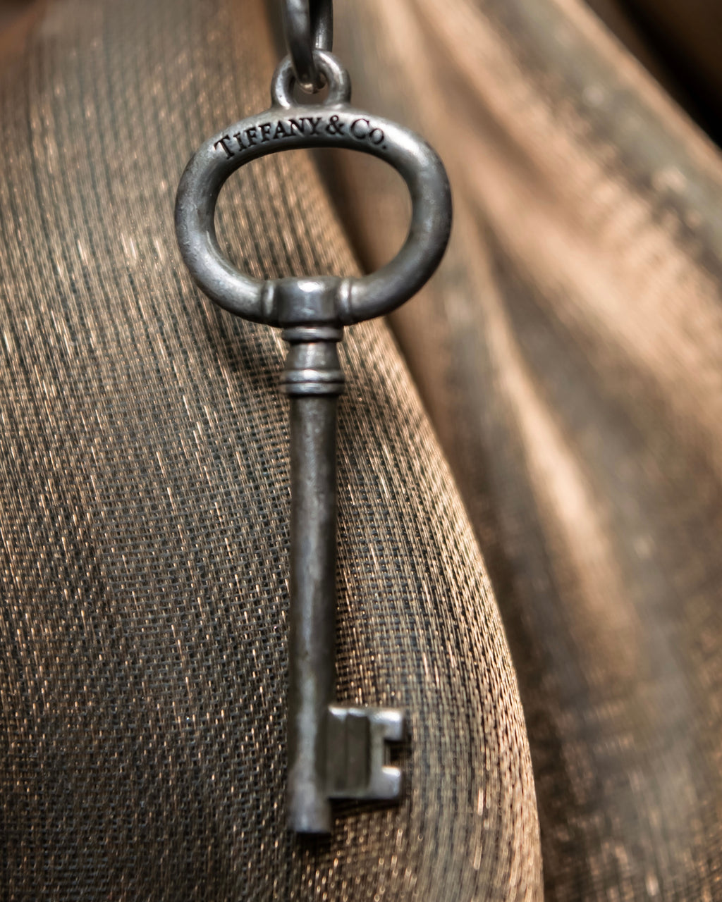 "Tiffany&Co" Key design necklace