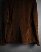 “CELINE” 2000’s corduroy tailored jacket